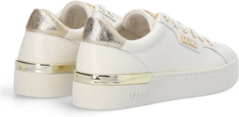 Liu Jo Silvia 70 Wit Leren Sneakers
