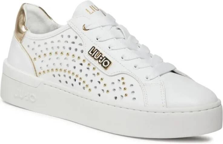 Liu Jo Silvia 95 Sneaker Wit Metallic White Heren