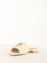 Liu Jo Ivory Geweven Logo Sliders Beige Dames - Thumbnail 12