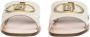 Liu Jo Pinaforemetal Sliders voor Dames Wit Dames - Thumbnail 8