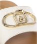 Liu Jo Pinaforemetal Sliders voor Dames Wit Dames - Thumbnail 10