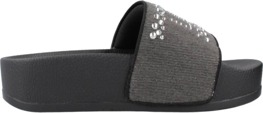 Liu Jo Sliders Black Dames