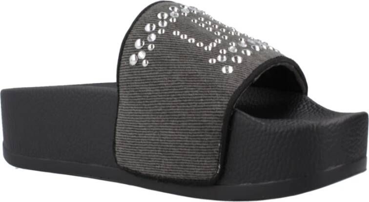 Liu Jo Sliders Black Dames