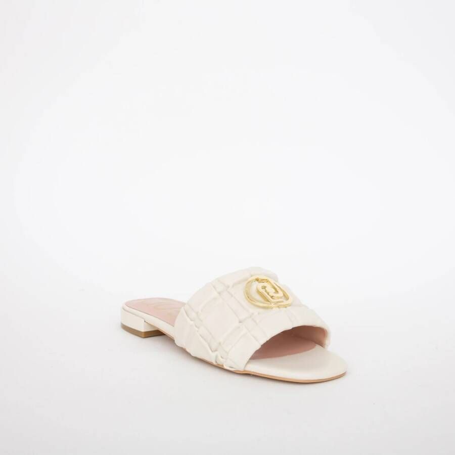 Liu Jo Ivory Slipper Wit Dames