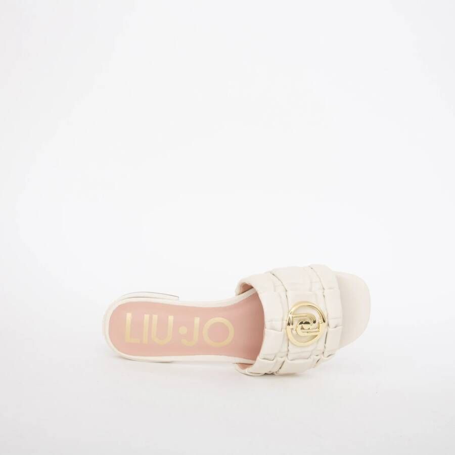 Liu Jo Ivory Slipper Wit Dames