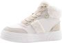 Liu Jo Cleo 22 Warm Mid Sneaker Basketball Dames Suede Sand - Thumbnail 3