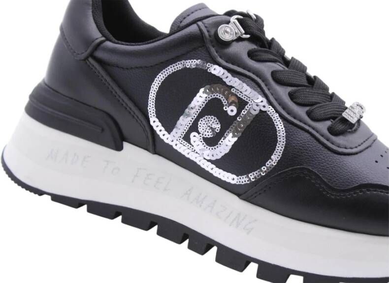 Liu Jo Stijlvolle Cisterna Sneakers Zwart Dames