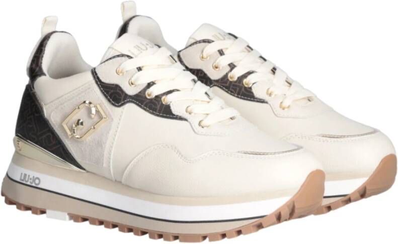 Liu Jo Trendy Platte Schoenen Sand Beige Dames