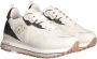 Liu Jo Maxi Wonder Sneaker 01 Tumbled Leather Conchiglia Brown Beige - Thumbnail 3