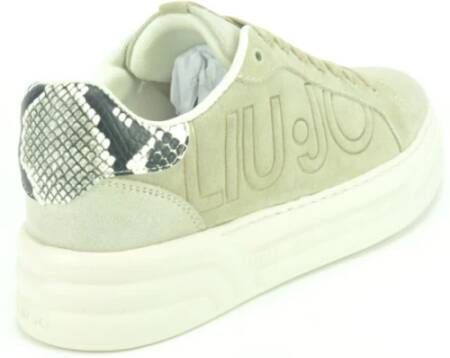 Liu Jo Beige Suède Sneakers Beige Dames