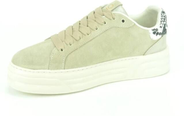 Liu Jo Beige Suède Sneakers Beige Dames