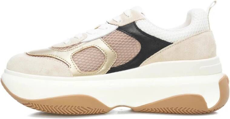 Liu Jo Beige Sneaker Schoenen Noos Beige Dames