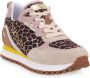 Liu Jo Wonder 35 Leren Sneakers Beige Dames - Thumbnail 4