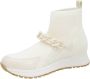 Liu Jo City Sock Sneaker met Kettingdetail White Dames - Thumbnail 3