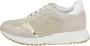 Liu Jo Metallic Sneakers met Uniek Design Beige Dames - Thumbnail 8
