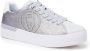 Liu Jo Pinaforemetal Sneakers Stijlvolle Stoffen Details Beige Dames - Thumbnail 2