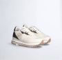 Liu Jo Maxi Wonder Sneaker 01 Tumbled Leather Conchiglia Brown Beige - Thumbnail 11