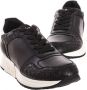 Liu Jo Originele Design Sneakers met Platte Veters Black Dames - Thumbnail 4