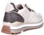 Liu Jo Maxi Wonder Sneaker 01 Tumbled Leather Conchiglia Brown Beige - Thumbnail 7
