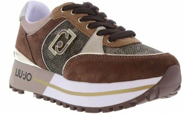 Liu Jo Maxi Wonder Sneakers Bruin Dames