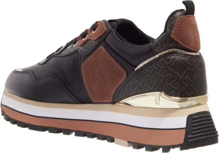 Liu Jo Maxi Wonder Sneaker Tumbled Leather Meerkleurig Dames