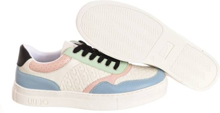 Liu Jo Originele Design Sneakers met Platte Veters White Dames