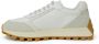 Liu Jo Heren sneakers in wit leer suède White Heren - Thumbnail 4