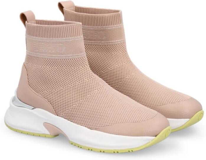 Liu Jo Dames Lente Zomer Collectie Sneakers met Pailletdetails Roze Dames