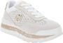 Liu Jo Witte Gouden Lichtgewicht Sneakers voor Vrouwen Multicolor Dames - Thumbnail 2