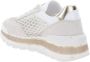 Liu Jo Witte Gouden Lichtgewicht Sneakers voor Vrouwen Multicolor Dames - Thumbnail 13