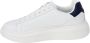 Liu Jo Witte leren vetersneakers met rubberen zool White Heren - Thumbnail 6