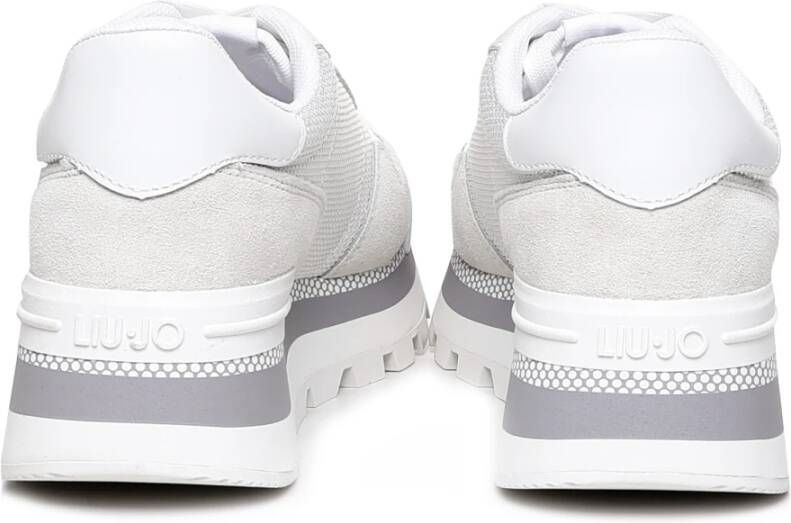 Liu Jo Witte Hoge Sneakers Wit Dames