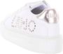 Liu Jo Kylie 10 Lage Dames Sneaker Leer White Light Gold - Thumbnail 7