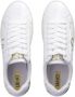 Liu Jo Iconische Leren Sneakers met Gouden Details Wit Dames - Thumbnail 4