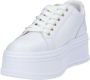 Liu Jo Leren Dames Sneakers met Vetersluiting White Dames - Thumbnail 4