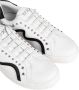 Liu Jo Stijlvolle sneakers met elastische banden en zilveren studs White Dames - Thumbnail 4