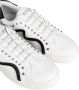 Liu Jo Stijlvolle sneakers met elastische banden en zilveren studs White Dames - Thumbnail 3