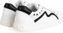 Liu Jo Stijlvolle sneakers met elastische banden en zilveren studs White Dames - Thumbnail 5