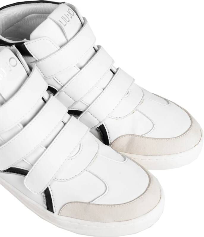 Liu Jo Zilveren Studs Sneakers Wit Dames