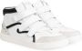Liu Jo Zilveren Studs Sneakers White Dames - Thumbnail 4