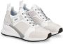 Liu Jo Dames Glitter Sneakers met Synthetisch en Leren Bovenwerk White Dames - Thumbnail 5