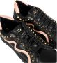 Liu Jo Gouden Studs Sneakers Zwart Dames - Thumbnail 2