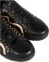 Liu Jo Gouden Studs Sneakers Zwart Dames - Thumbnail 4