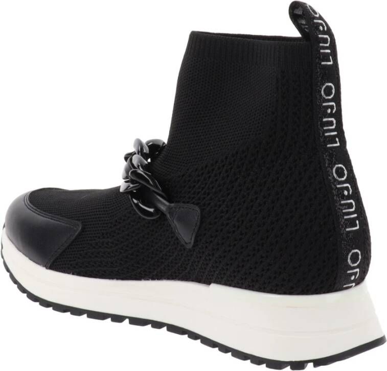 Liu Jo Stoffen Slip-On Sneakers Zwart Dames