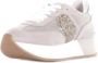 Liu Jo Sportieve Beige Sneakers Logo Zijkant - Thumbnail 7