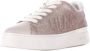 Liu Jo Sportieve Leren Sneakers met Metalen Details Beige Dames - Thumbnail 6