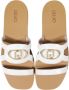Liu Jo Chique slippers met strass voor vrouwen White Dames - Thumbnail 13