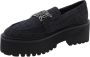 Liu Jo Zwarte platte schoenen met metalen logotoebehoren Black Dames - Thumbnail 6