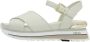 Liu Jo Stijlvolle Platte Sandalen voor Vrouwen White Dames - Thumbnail 5