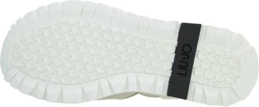 Liu Jo Stijlvolle Platte Sandalen voor Vrouwen White Dames